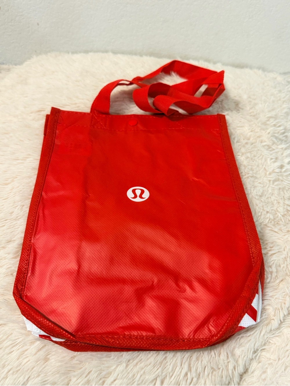 lululemon athletica Red Logo Reusable Tote